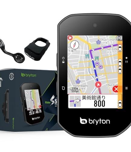 ブライトン Bryton Rider S500 サイクルコンピューター サイコン 自転車用ナビ 地図表示 GPS搭載