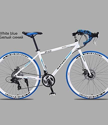 700cアルミ合金ロードバイク21 27and30speedロード自転車2ディスクサンドロードバイク超軽量自転車